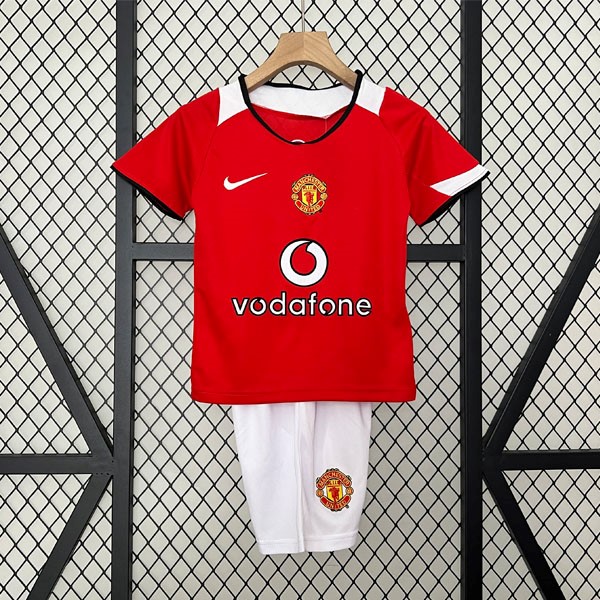 Camiseta Manchester United 1st Niño Retro 2005 2006